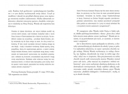 Sledztwa w sprawie stygmatykow str 170-171